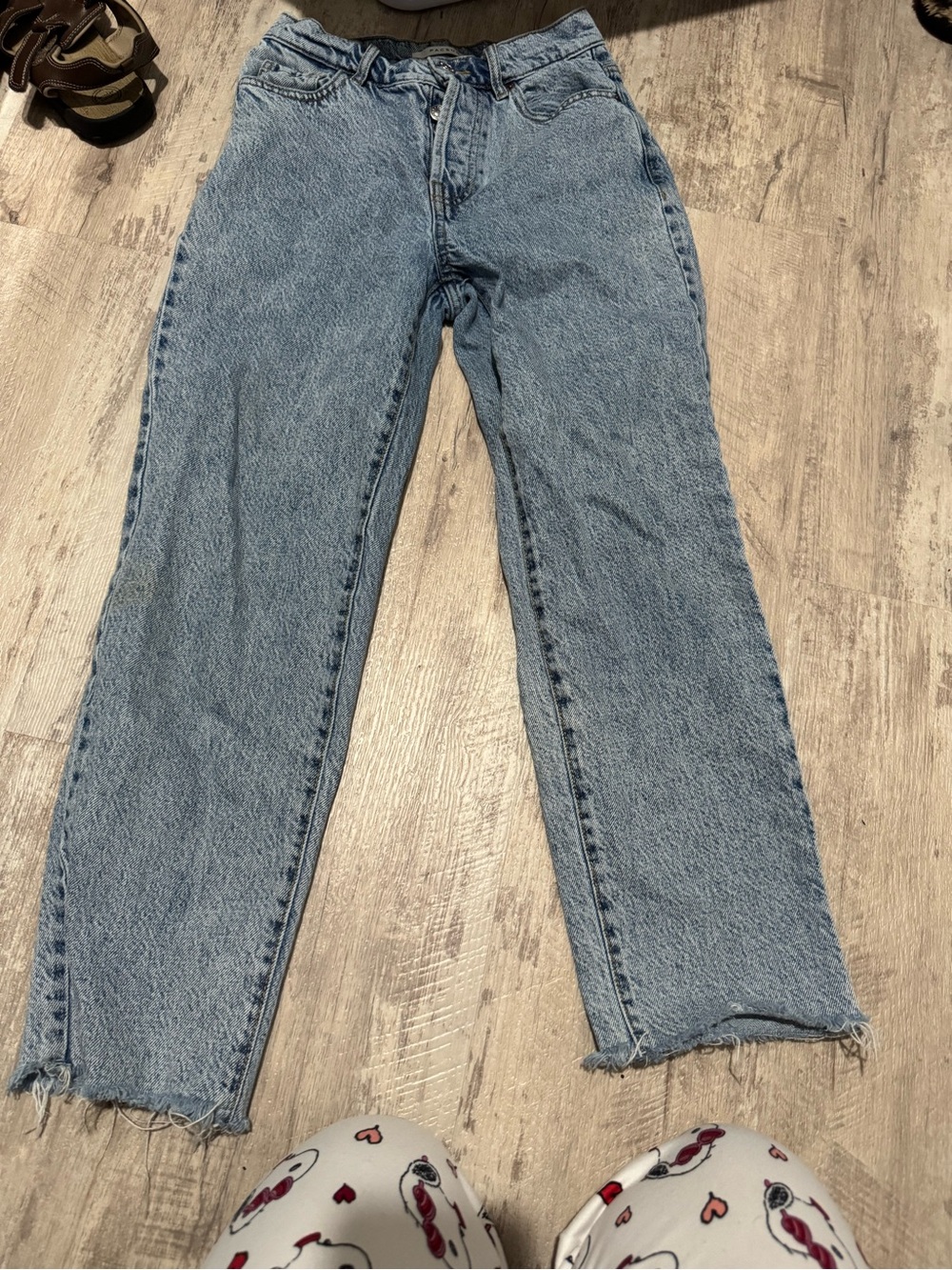 PacSun Light Blue Straight-Leg Jeans